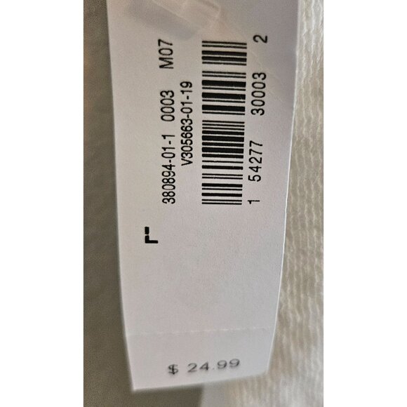 Old Navy White Short Sleeve Wrap Top - Picture 5 of 6